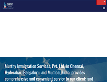 Tablet Screenshot of murthyindia.com